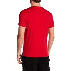 NWT XRay Solid Red V-Neck Flex T-Shirt-Size  Small